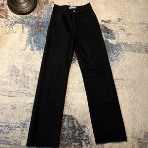 zara black jeans- brand new with out tags